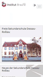 Mobile Screenshot of institut-braune.de